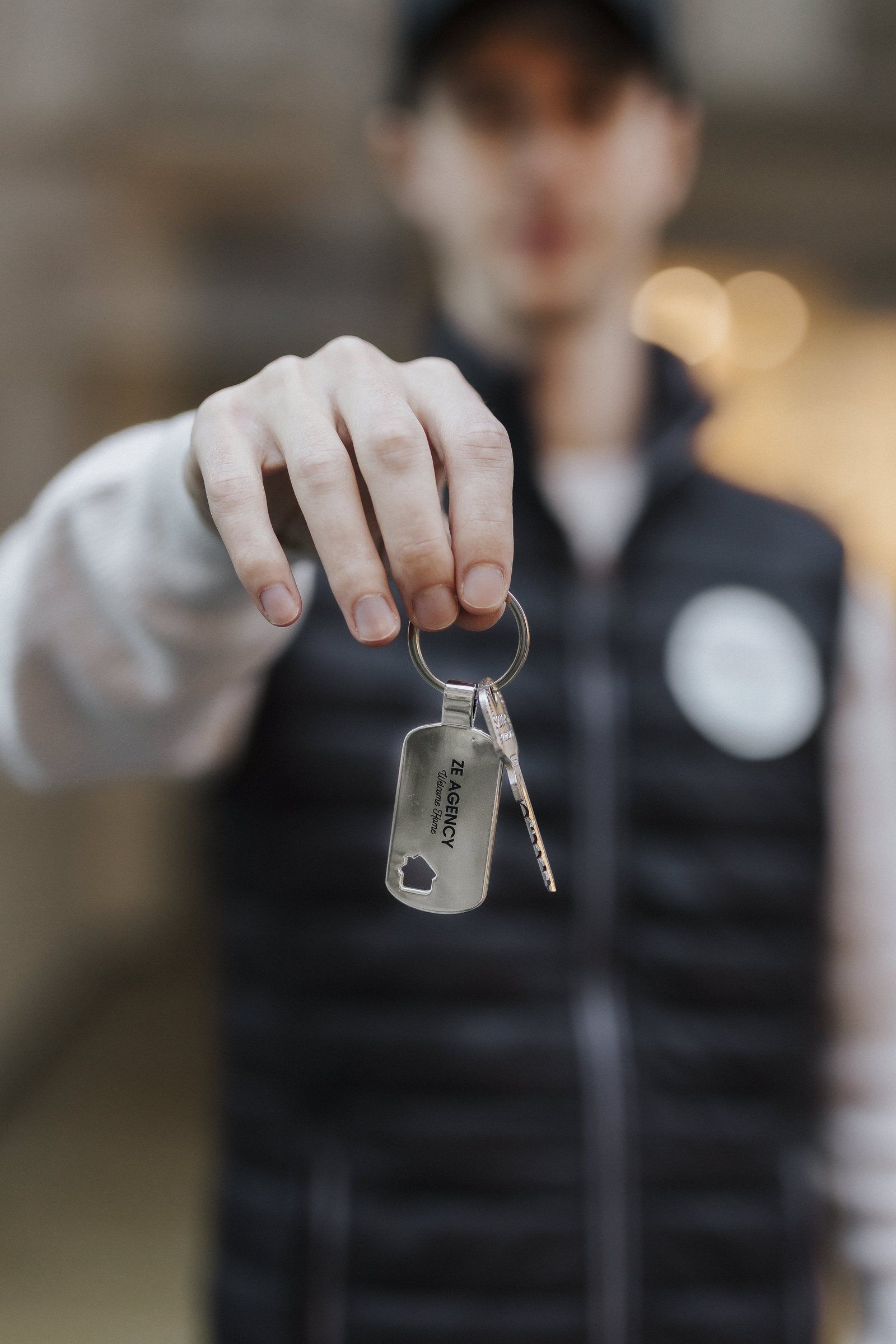 Remise des clés d’un appartement à un nouveau locataire