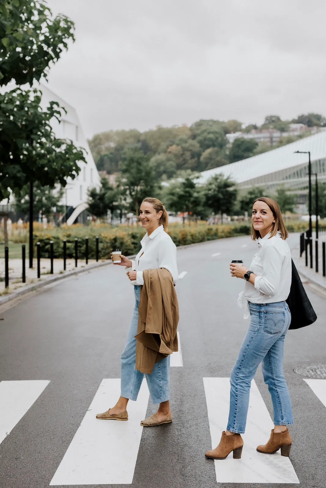 L’équipe en déplacement à Liège