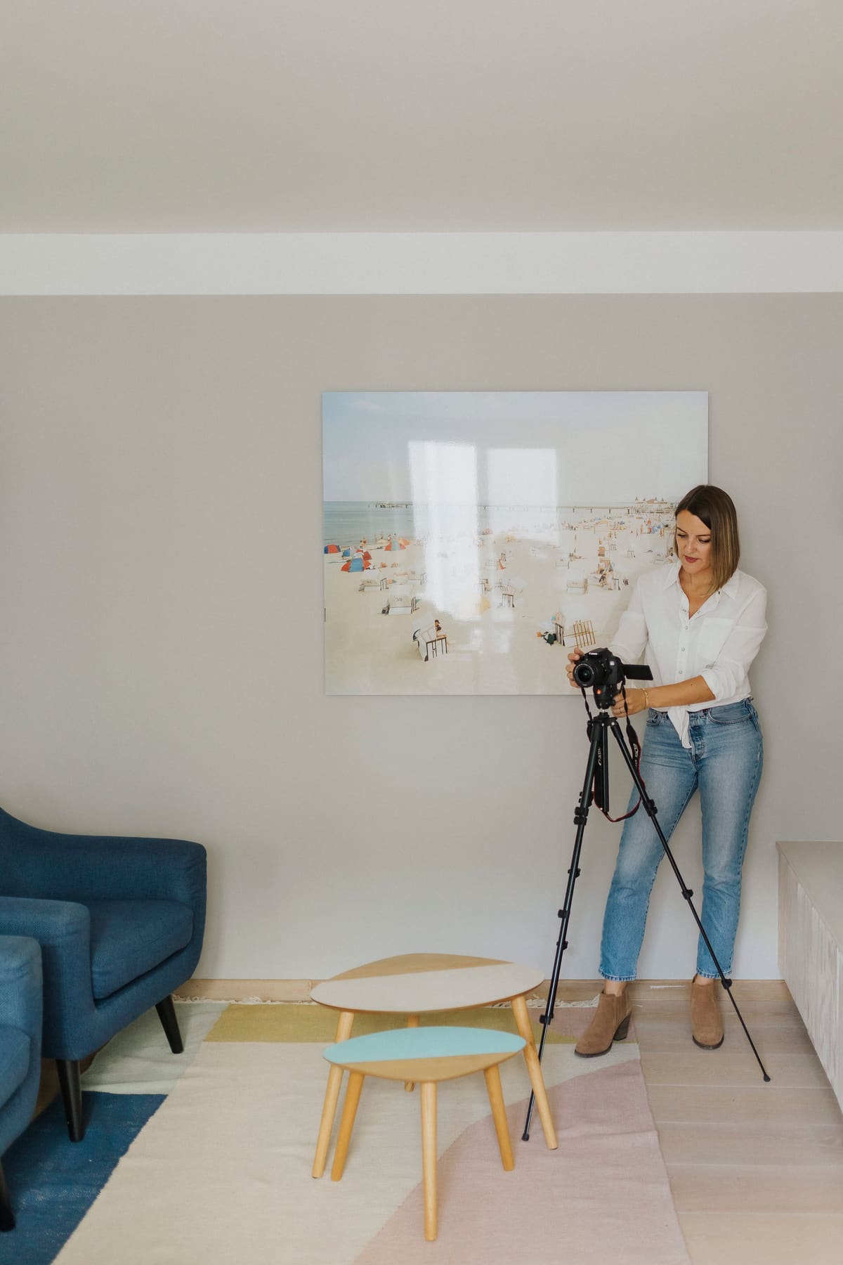 Prise de vue professionnelle d’un salon